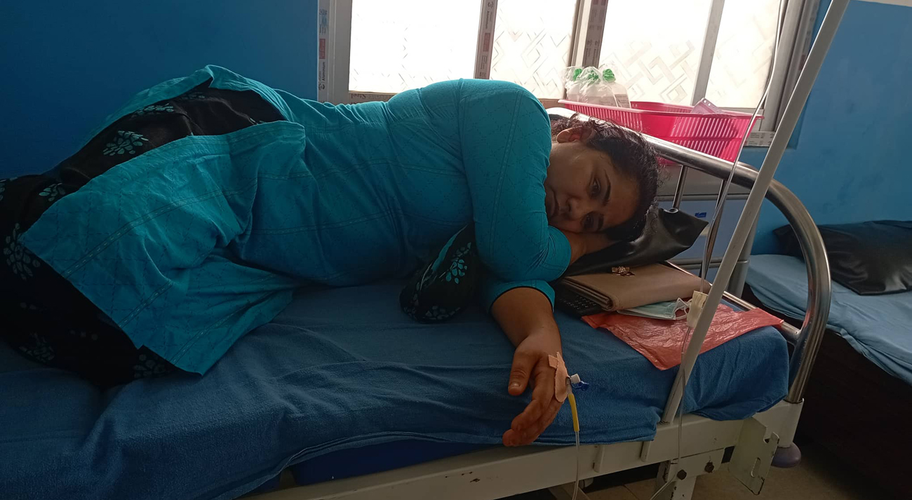 डिस्चार्ज भइन् लुम्बिनीकी स्वास्थ्य राज्यमन्त्री विमला वली